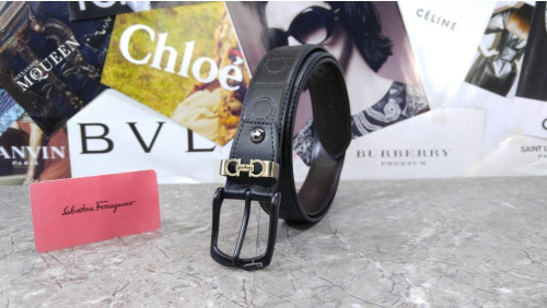 💕 페*** 수입 고급 뉴버클 골드찡 가죽 벨트