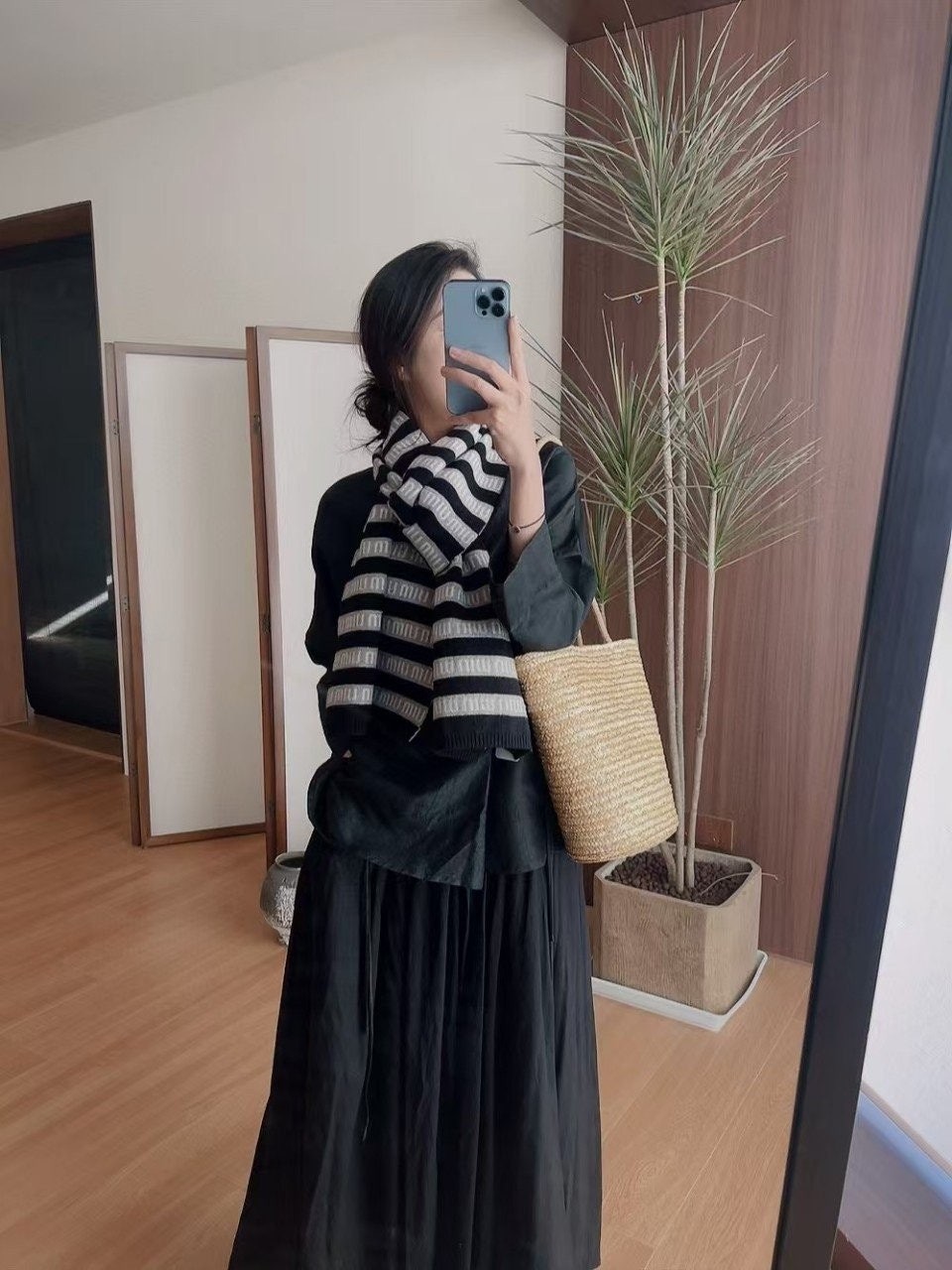 💕 미*** 이니셜 니트목도리