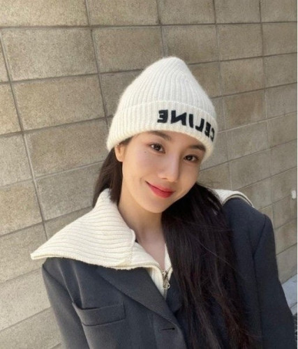 💕 셀** 로고 자수 비니