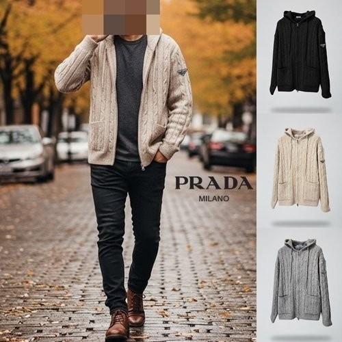 💕 프** 울 단가라 반집업 니트