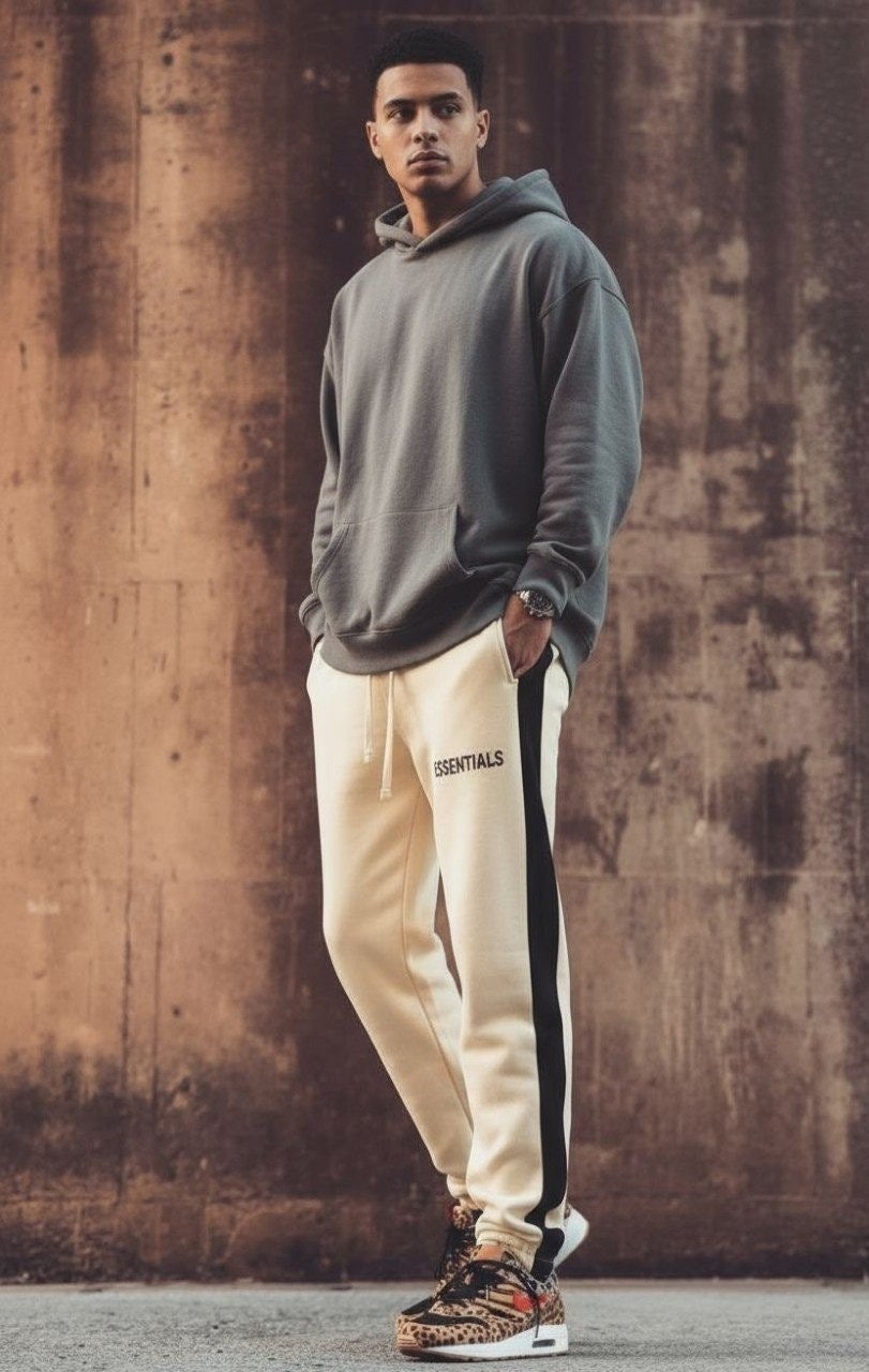 💕 피**** 에센셜 사이드 드로스트링 기모 밴딩 팬츠➡️수입풀