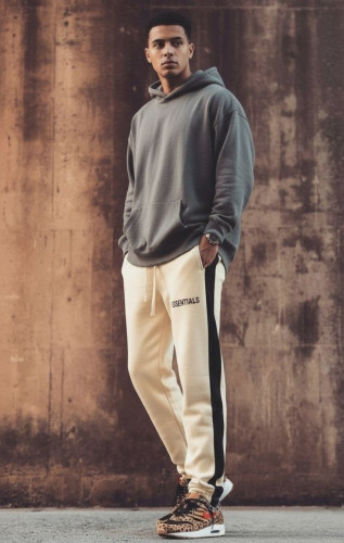 💕 피**** 에센셜 사이드 드로스트링 기모 밴딩 팬츠➡️수입풀