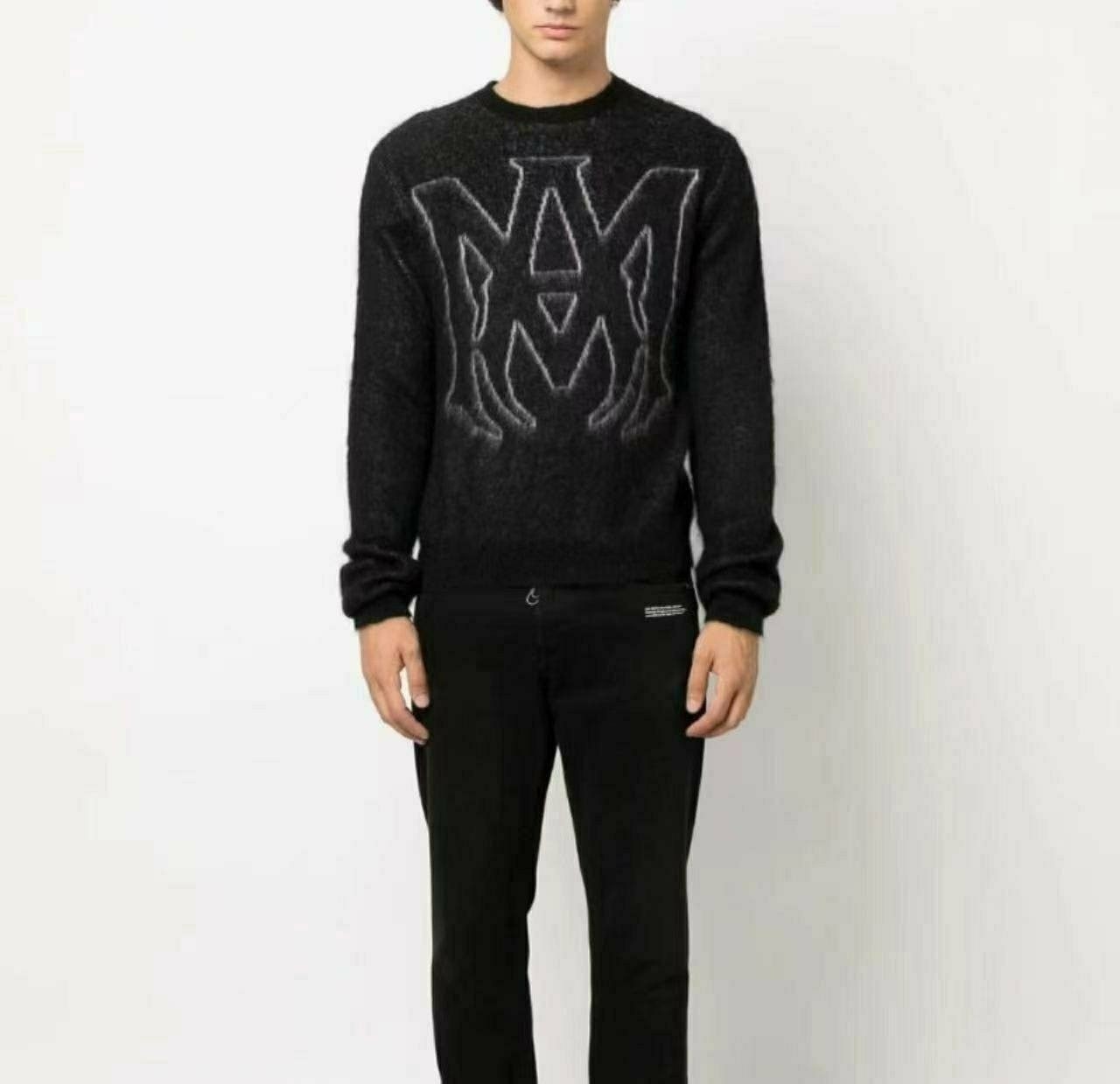 💕 아** 빅로고 모헤어 니트