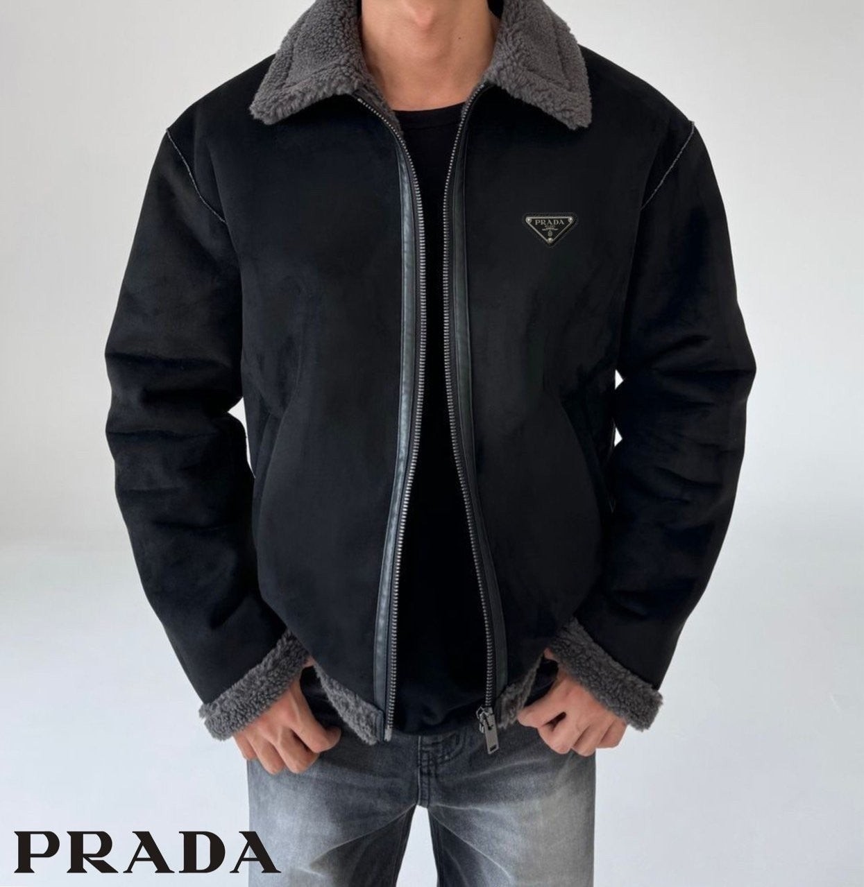 💕 프** 플레이트 쉐도우 무스탕