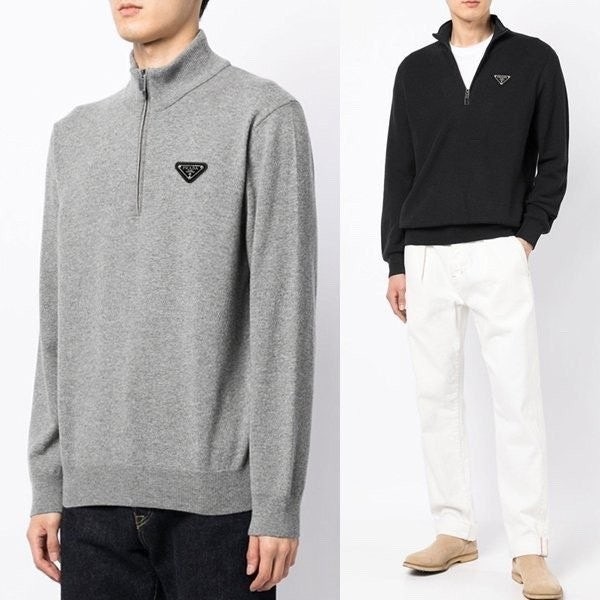 💕 프** 하프집업 니트 (남녀공용제품)