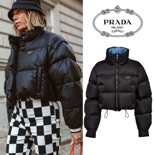 💕 프** 크롭 카리나 덕다운 패딩