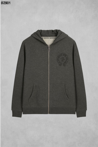 🍀 [Chrome Herts] 크롬하츠 USA Flag 코튼 그래픽 후디 풀집업 🍀