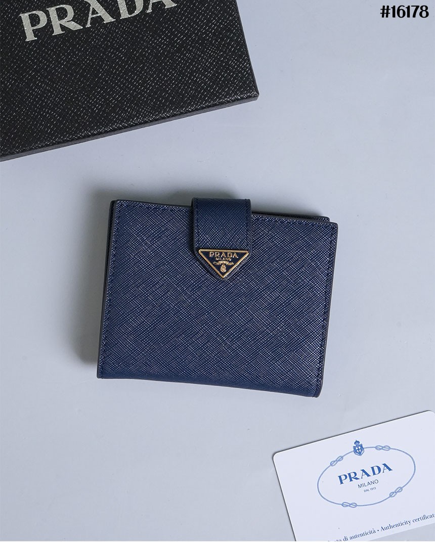 🔆 [PRADA] 프라다 사피아노 레더 반지갑 🔆