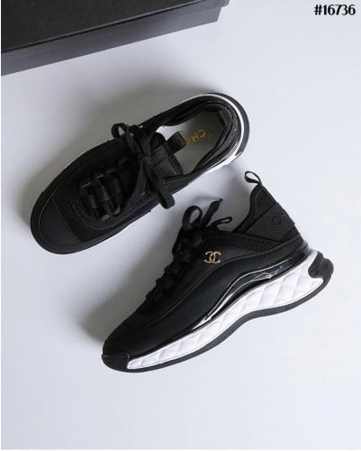 🔆 [CHANEL] 샤넬 믹스드 파이버 스니커즈 블랙🔆