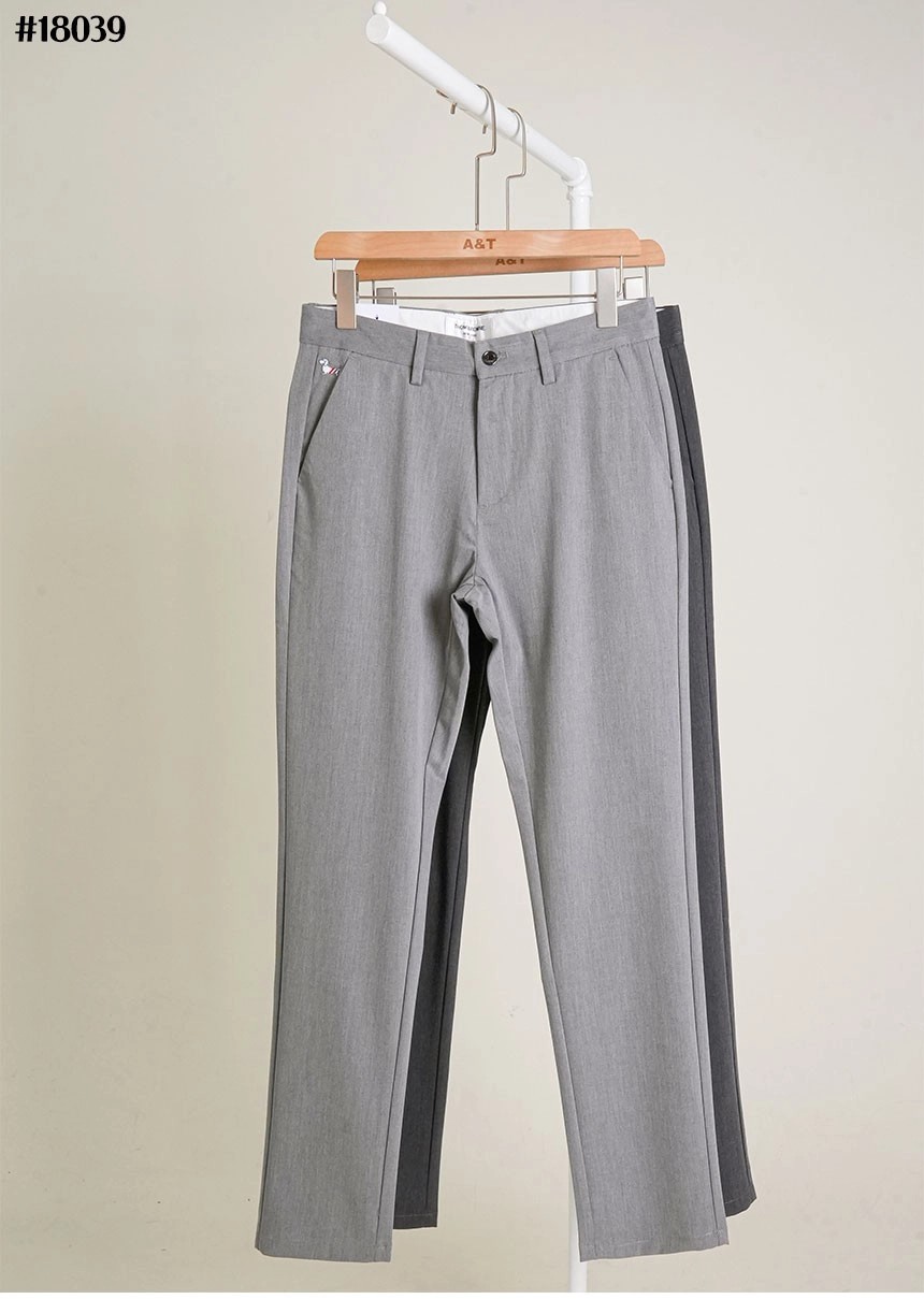 🔆 [THOM BROWNE] 톰브라운 샤크 스틸 패츠 베이직 슬렉스 팬츠 🔆