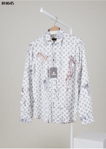 🔆 [LOUIS VUITTON] 루이비통 남성 모노그램 애니멀 실크 코튼 셔츠 🔆