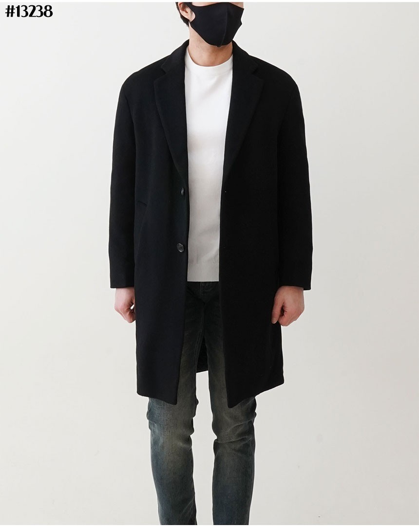 🔆 [AMI] 아미 남성 스탠다드 미디 싱글 코트 🔆