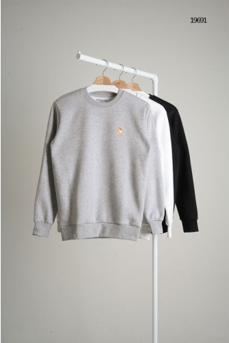 🔆 [MAISON KITSUNE] 메종키츠네 칠랙스 기모 맨투맨 🔆