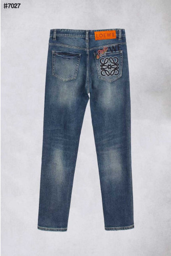 🍀 [LOEWE] 로에베 빈티지 아나그램 포켓 로고 슬림핏 데님 팬츠 🍀