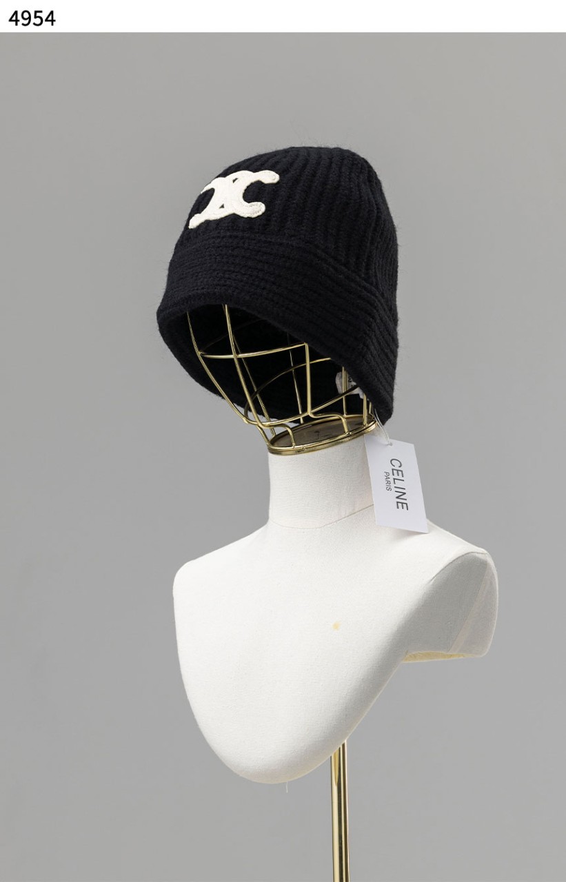 🍀 [CELINE] 셀린느 수입고급 니트 버킷햇 🍀