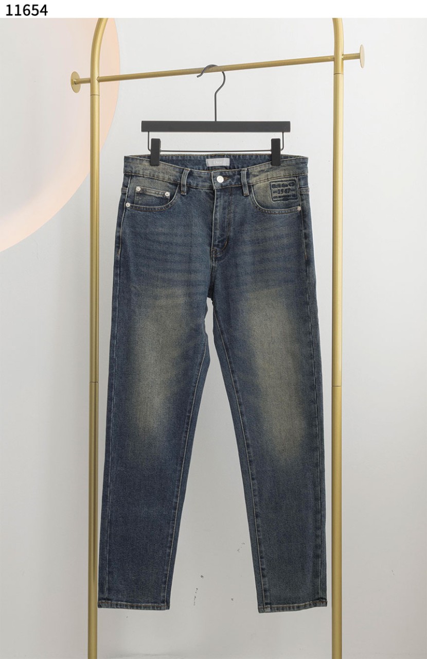 #디올 [Christian Dior] 포켓 로고 남성 워싱 팬츠 신상입고💢 #하의 #팬츠 #11654