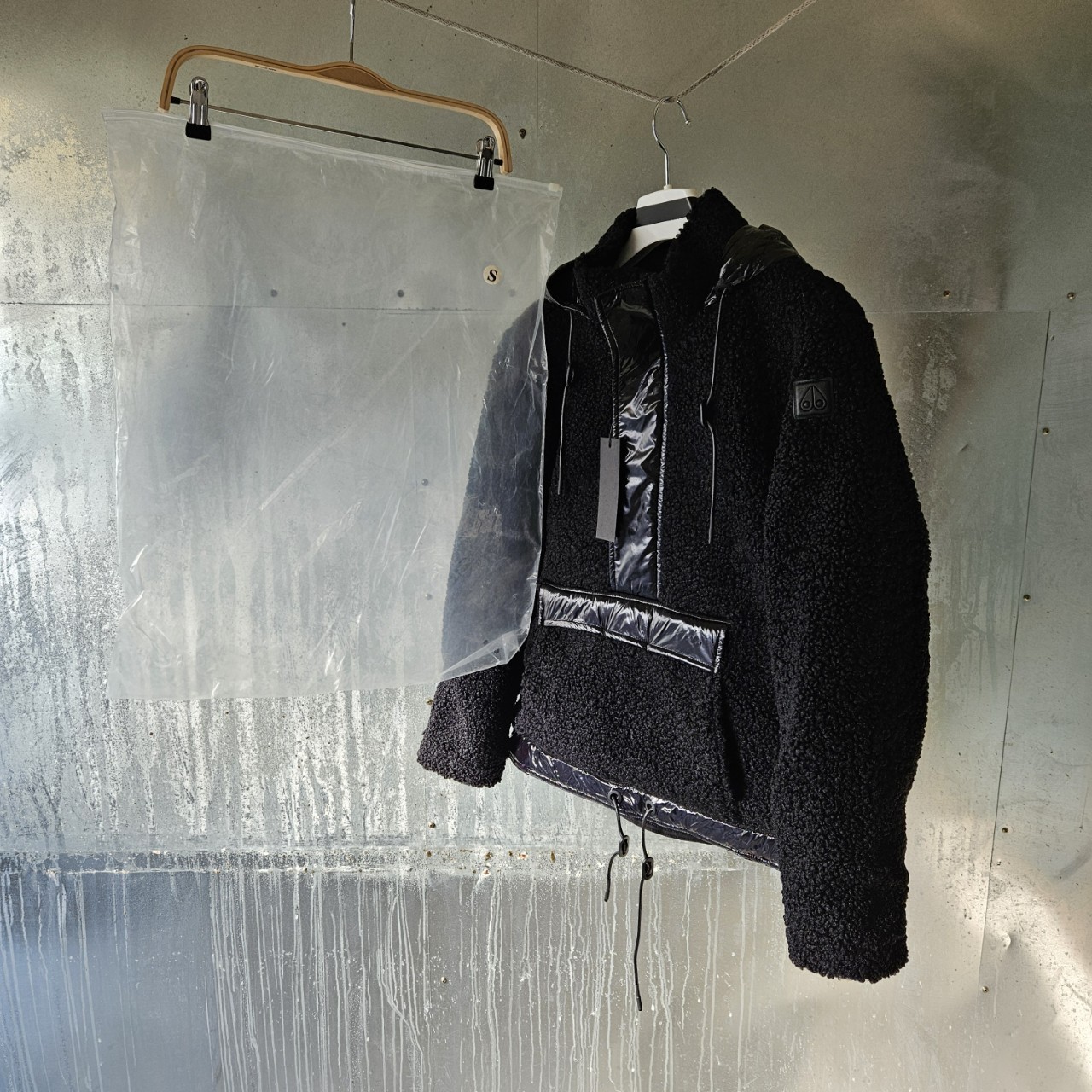 무*너* 플리스 아노락 후드 자켓