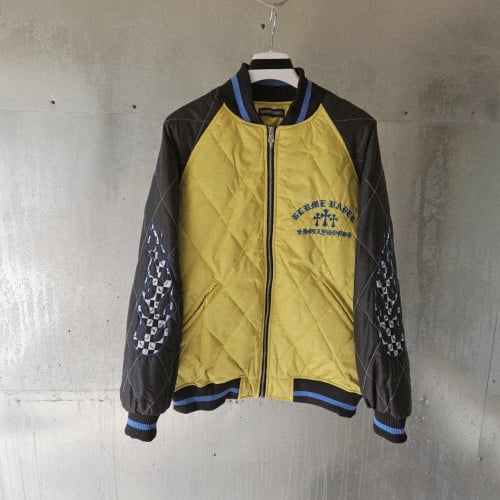 크*하* X 매*보* 퀄팅 자켓