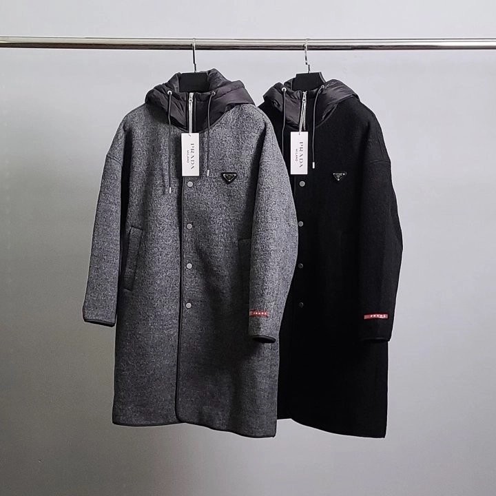 PRD 수입고급 울100% 캐시미어 울 레이어더 코트