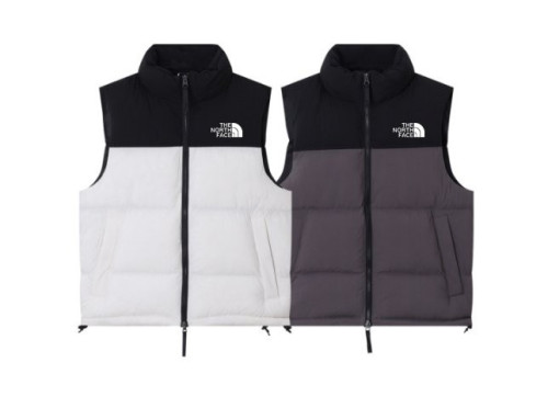 20426_NF 눕시 투톤 패딩 조끼