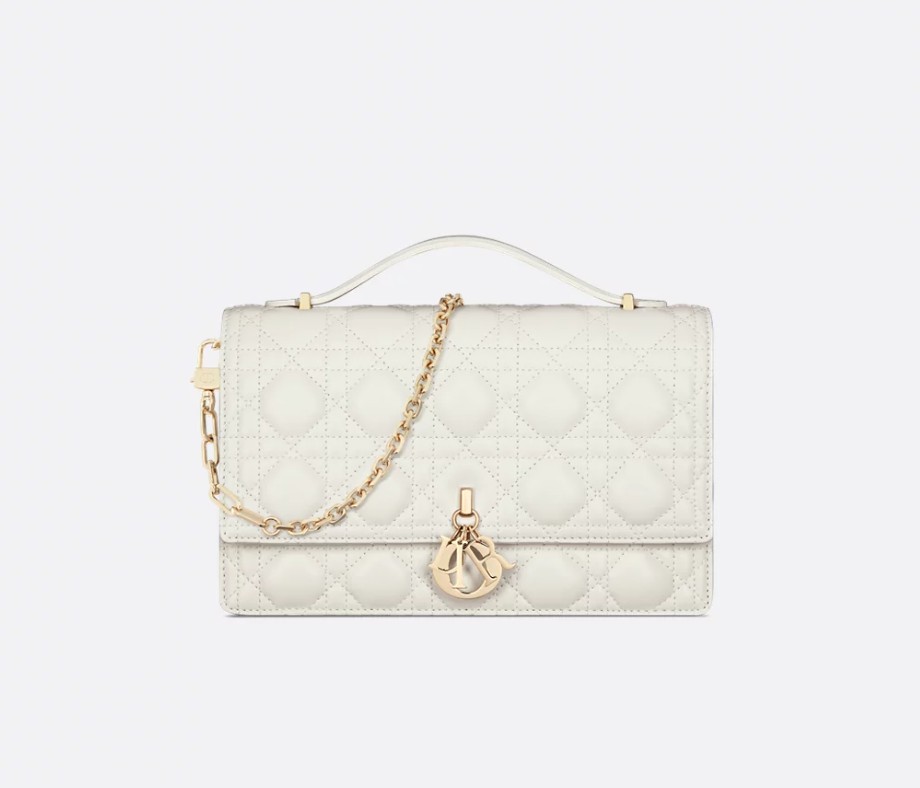 ✨마이 디올 탑 핸들백 라떼 까나쥬 ✨