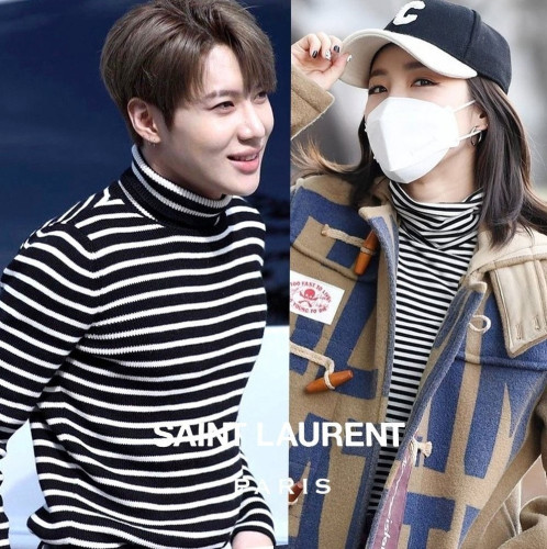 ⚫⚫ S*INT L*R*NT STRIPE TURTLENECK ⚫⚫