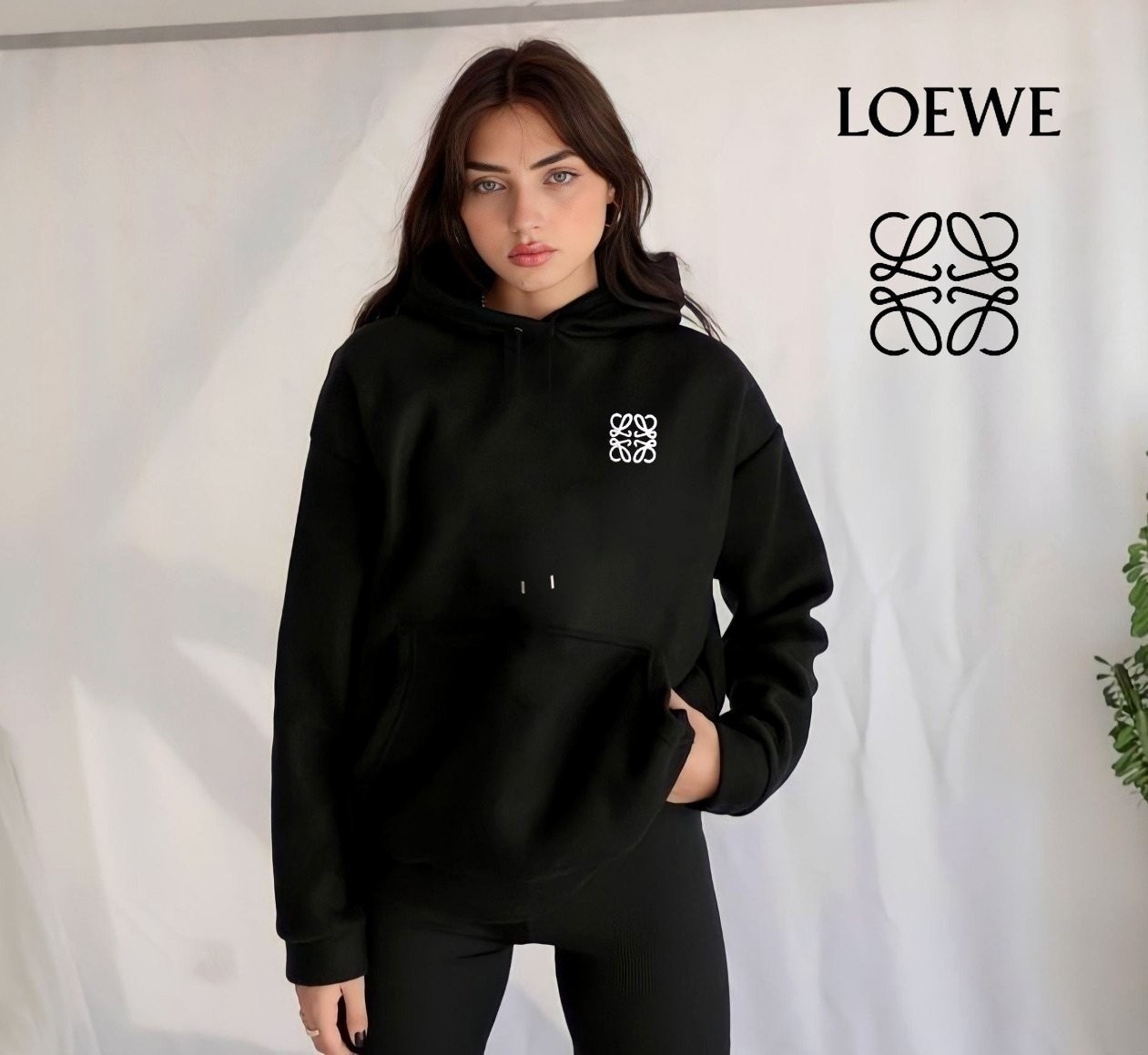 ◽️◽️▫️ L♡EWE CLASSIC HOOD T-SHIRT ▫️◽️◽️