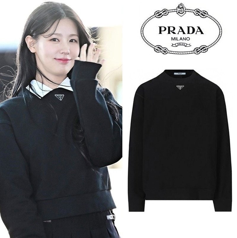 ➖▪️P*ADA NECK Triangle MTM T-SHIRT ◾➖