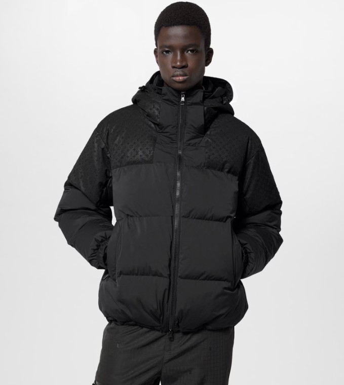 #루이비통 모노그램 에코다운 패딩 자켓