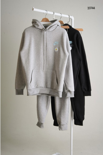 🔆 [NIKE] 나이키 후면 선플라워 그래픽 후드 조거셋 🔆