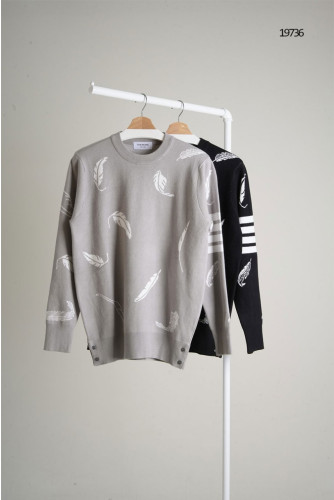 🔆 [THOM BROWNE] 톰브라운 리프 패턴 4바 니트 스웨터🔆