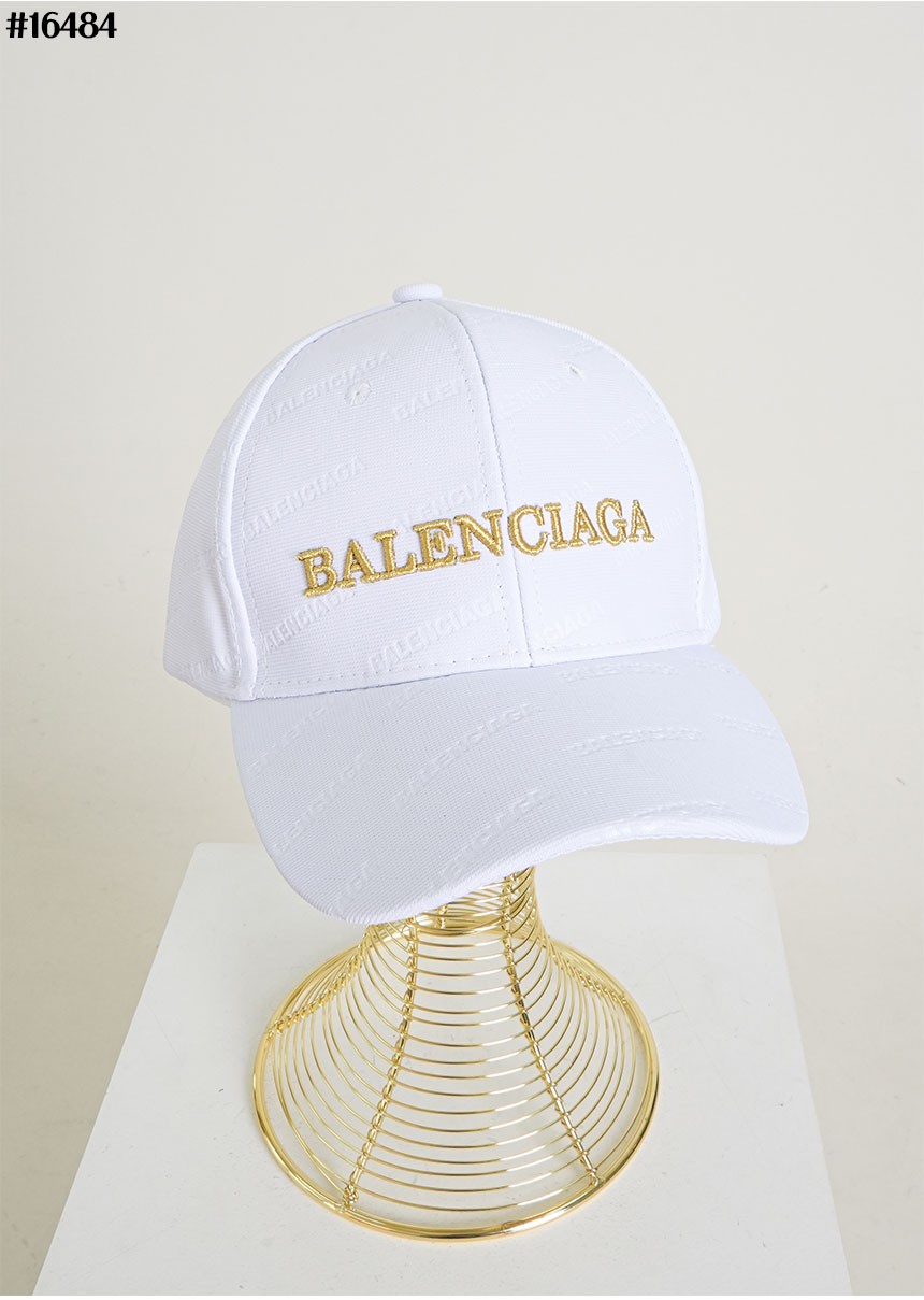 🔆 [BALENCIAGA] 발렌시아가 골드 레터링 로고 플레이 베이스볼 캡 🔆