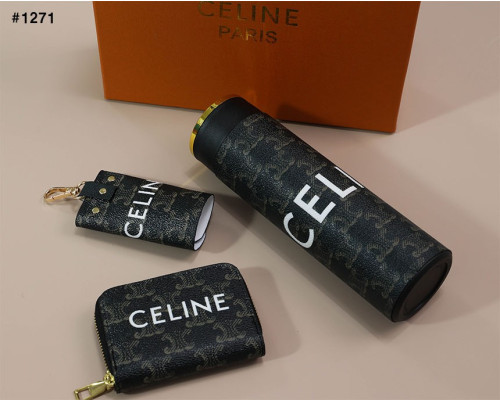 🍀 [CELINE] 셀린느 한정판 텀블러 & 키 홀더 & 카드지갑 3종 세트 🍀