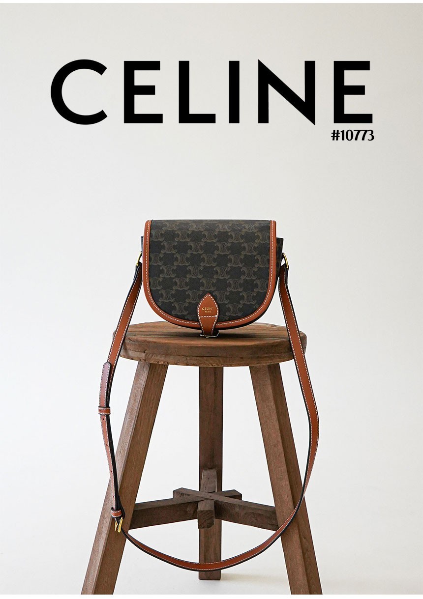 🔆 [CELINE] 셀린느 트리오페 캔버스 폴코백 스몰 🔆