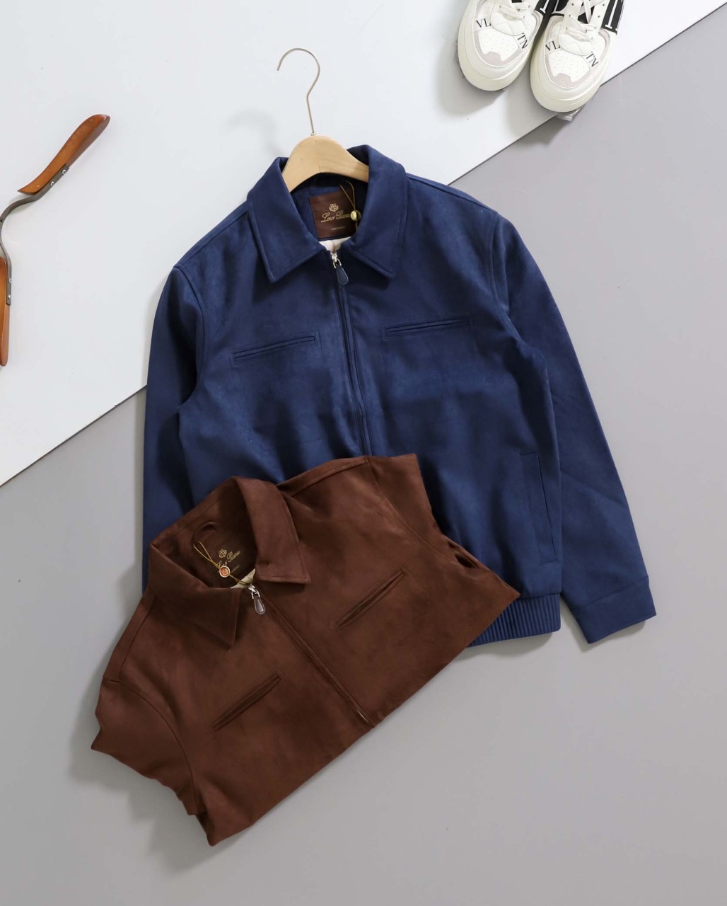 #로로피아나 [ LORO ] 수입 스웨이드 자켓 입고💢 #남성상의 #자켓