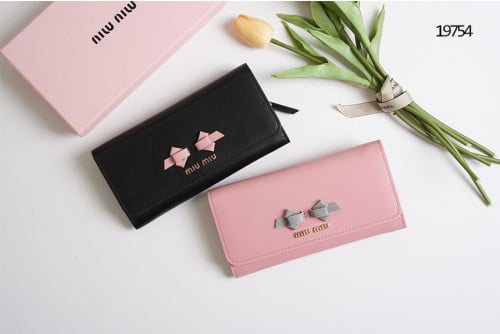 🔆 [MIUMIU] 미우미우 리본 지퍼 장지갑 & 카드케이스🔆