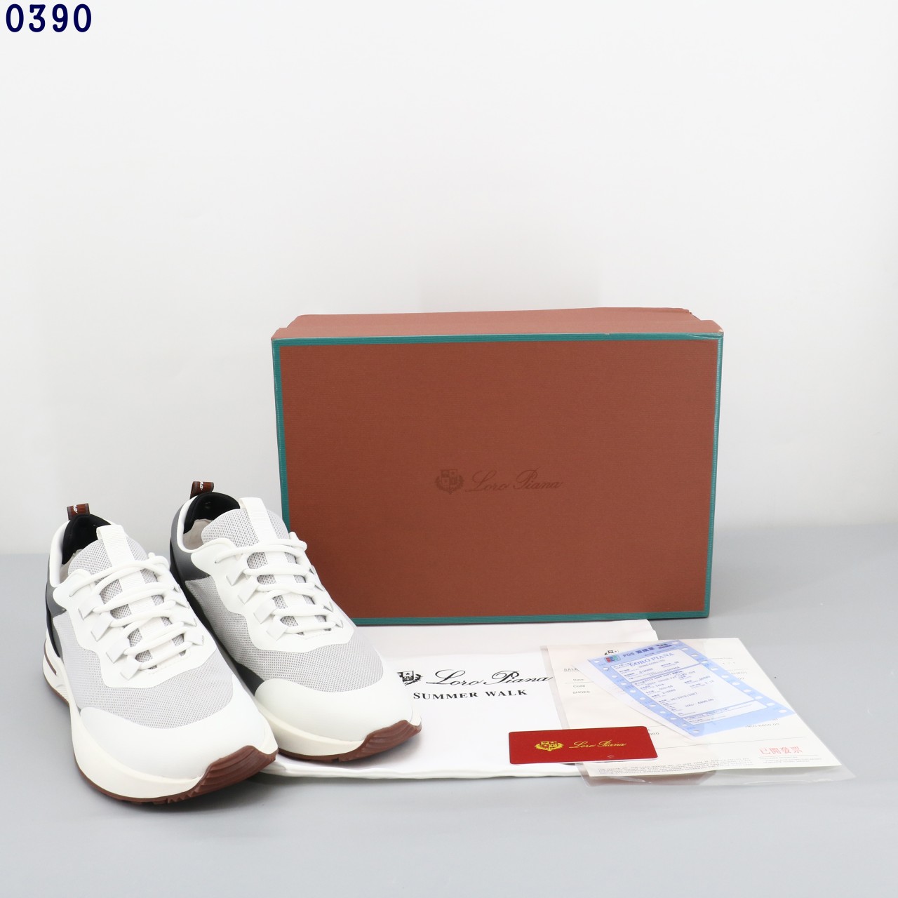 👹로로피아나 위크엔드 워크 에보 퍼포먼스 배색 스니커즈👹