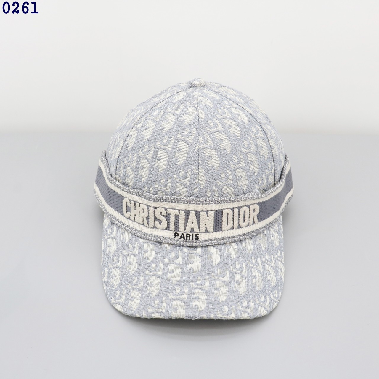 👹디올 오블리크 띠로고 볼캡 모자👹