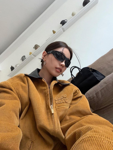 💕 미*** 25 코듀로이 블루종 자켓 패딩 - 수입