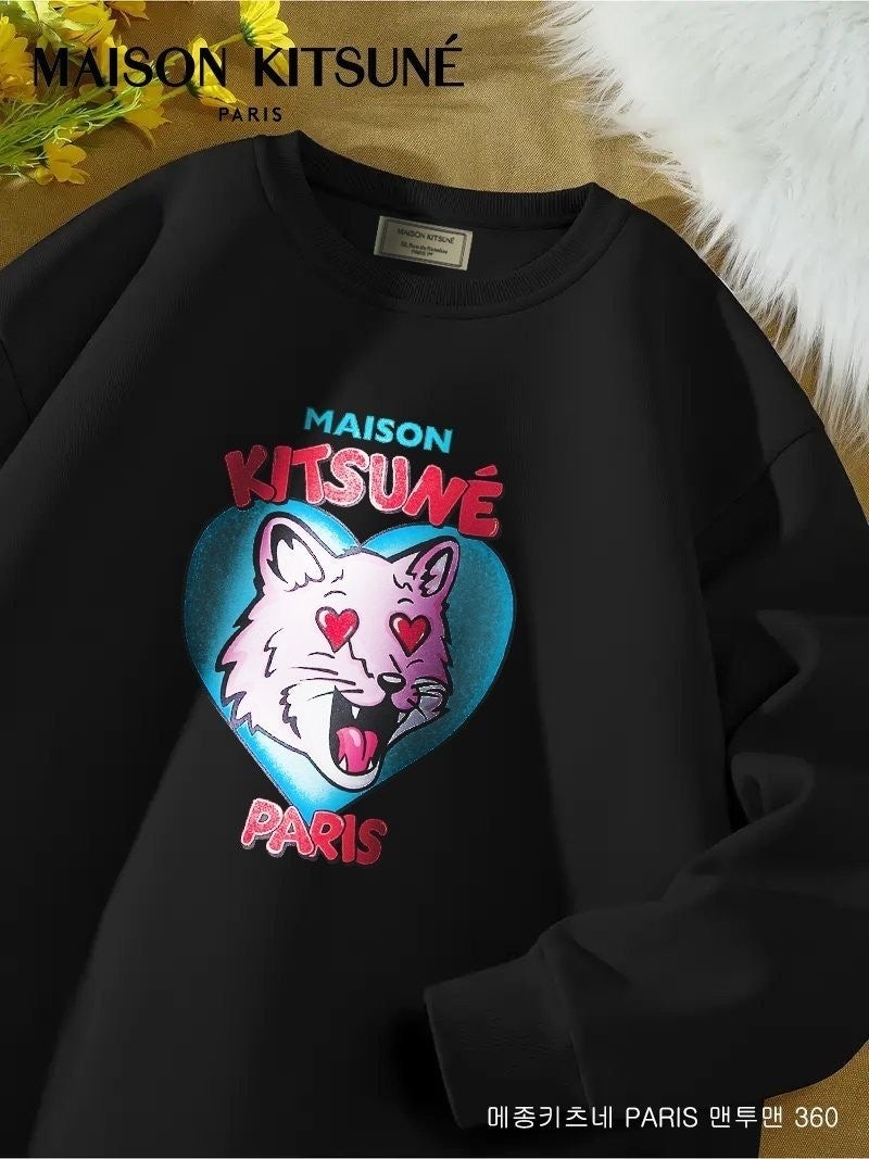 💕 메* 키츠네 PARIS 기모맨투맨 360