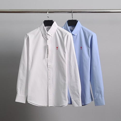 💕 아* 스몰하트자수 옥스포드 셔츠