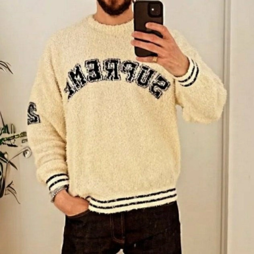 💕 슈** 텍스쳐드 아크 스웨터