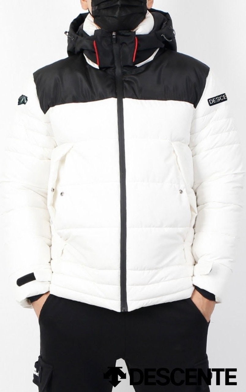 💕 데** 스노우 투톤 후드 패딩