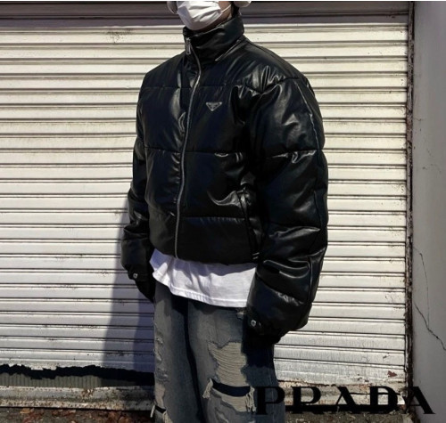 💕 프** 삼각로고 리나일레더 패딩