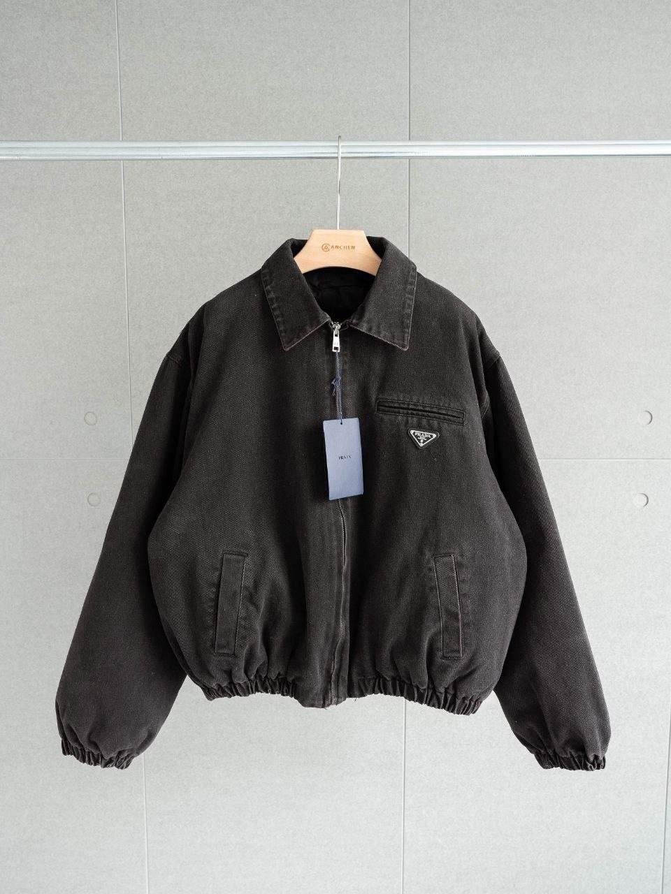 💕 프** 25 플레이트 데님 패딩 자켓 - 수입