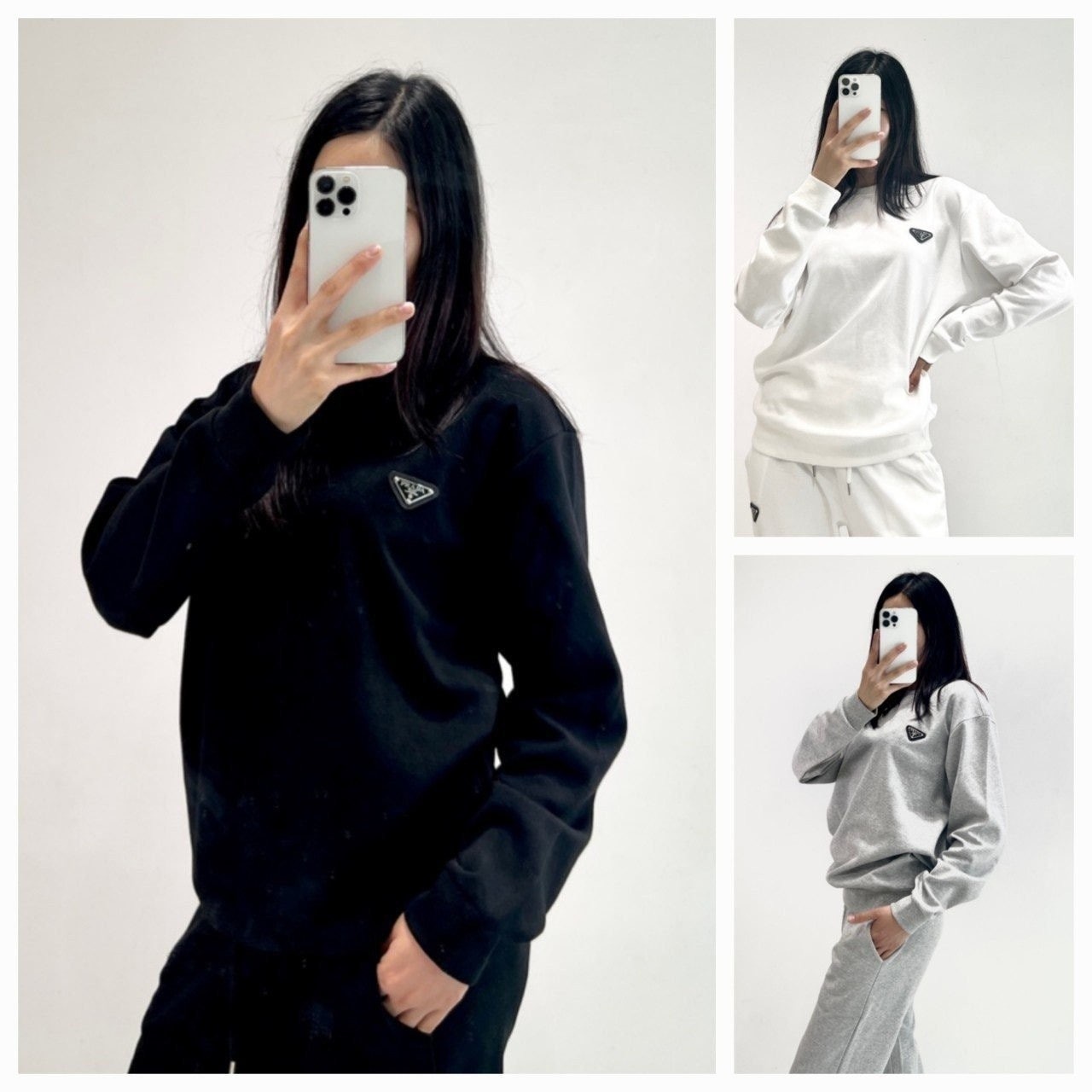 💕 프** 베이직 데일리 기모 맨투맨