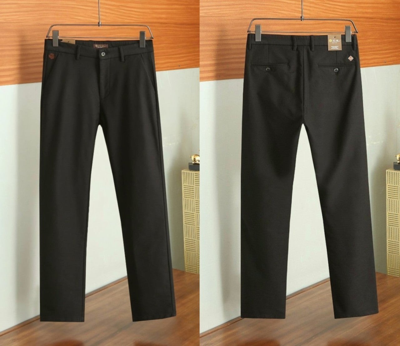 💕 로* 피아나 로고 패치 워싱스판 치노 팬츠➡️수입최고급(가을,겨울)