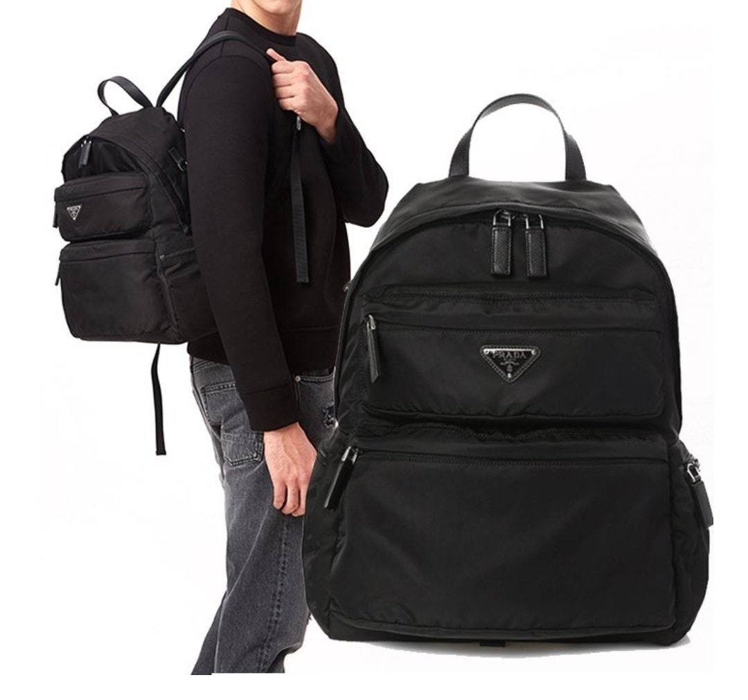 💕 프** 투지퍼포켓 나일론 백팩 2VZ025 973 F0002