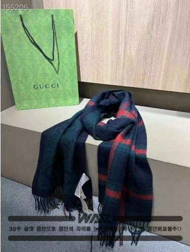 💕 구* 양면 체크 gg 패턴 머플러