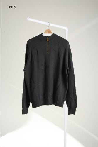 🔆 [LOUIS VUITTON] 루이비통 모노그램 반집업 니트 스웨터 🔆